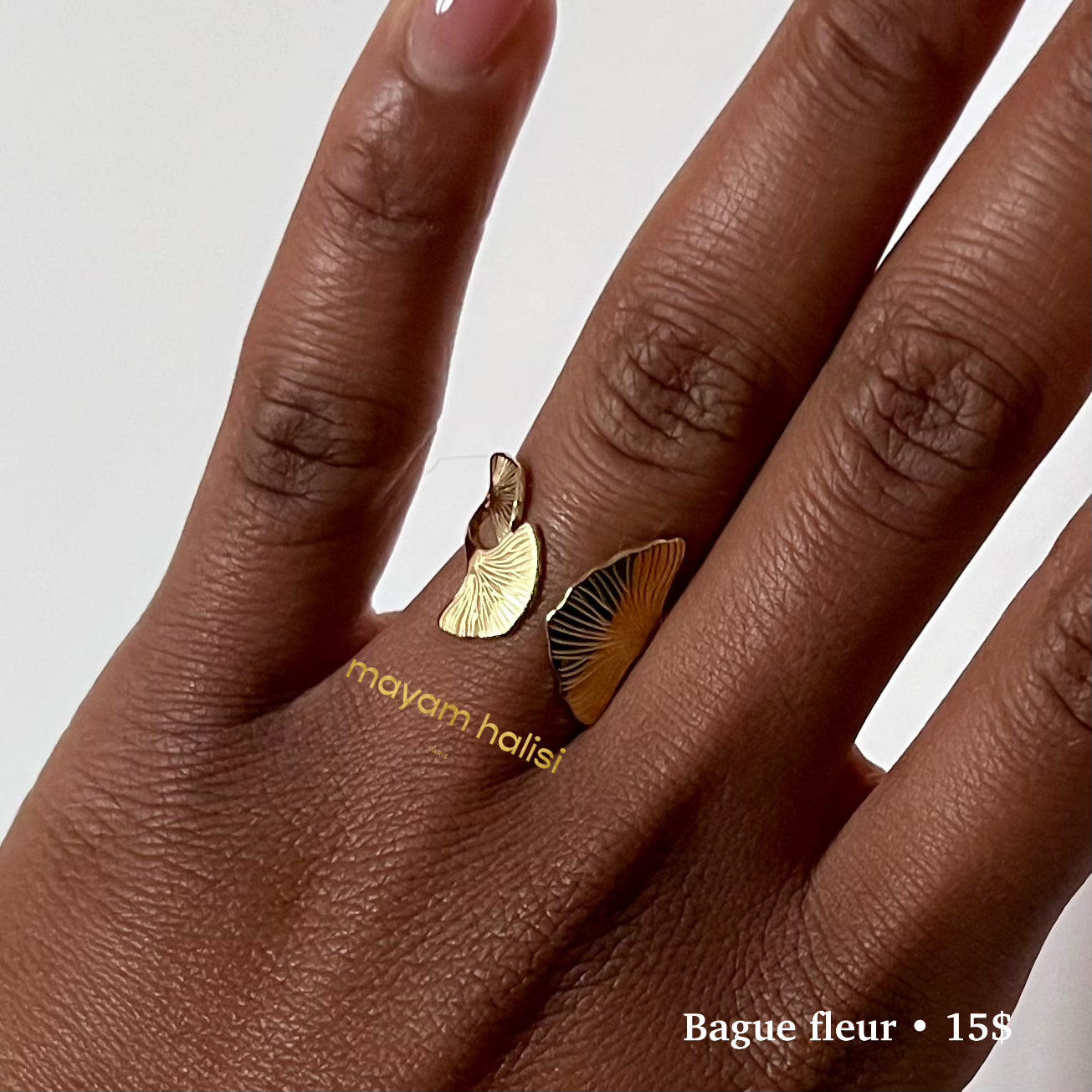 Bague fleur