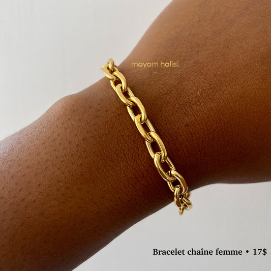 Bracelet chaine femme