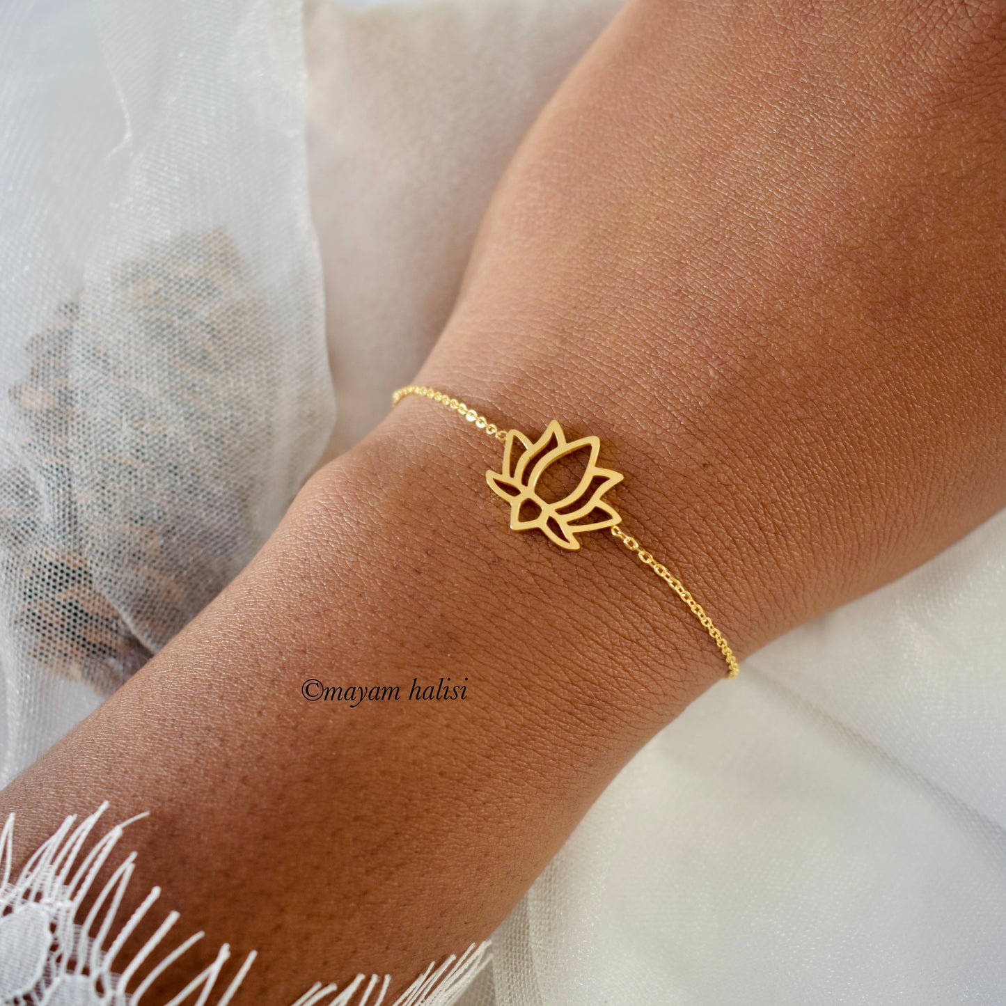 Bracelet lotus