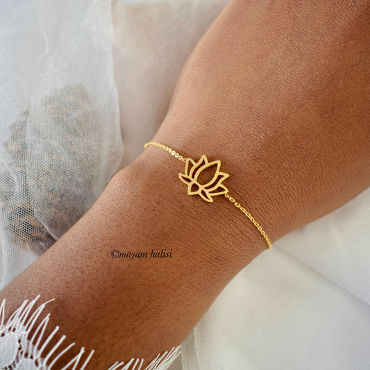 Bracelet lotus