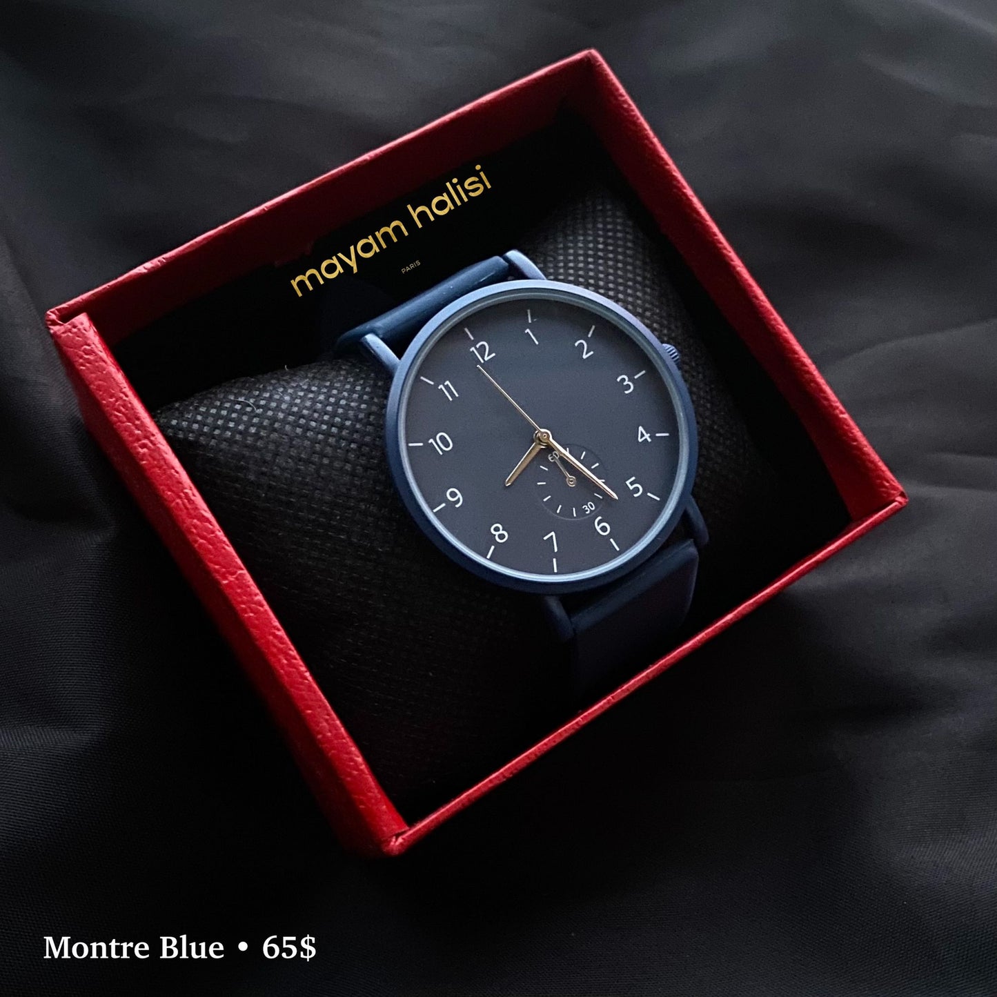 Montre bleue