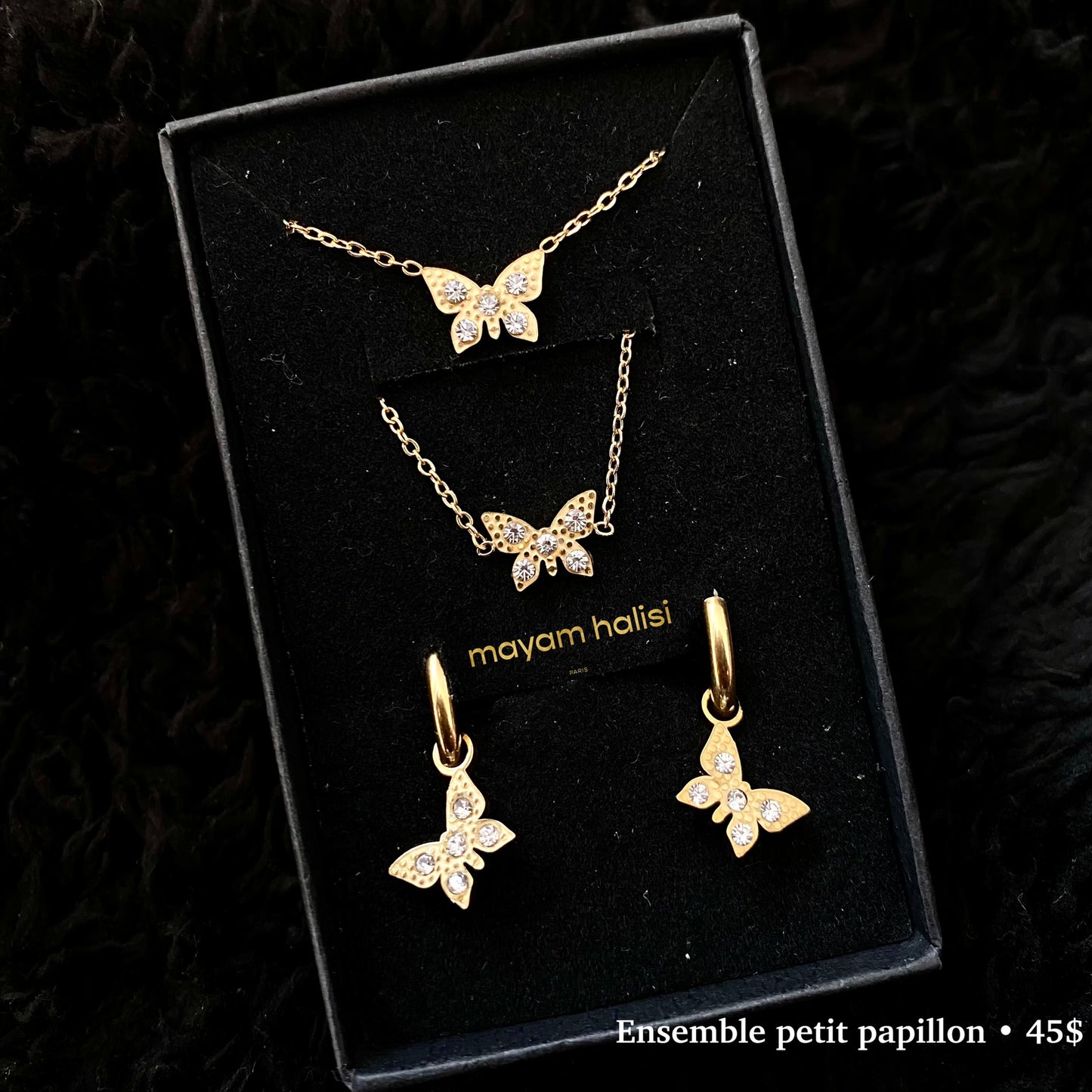 Ensemble petit papillon